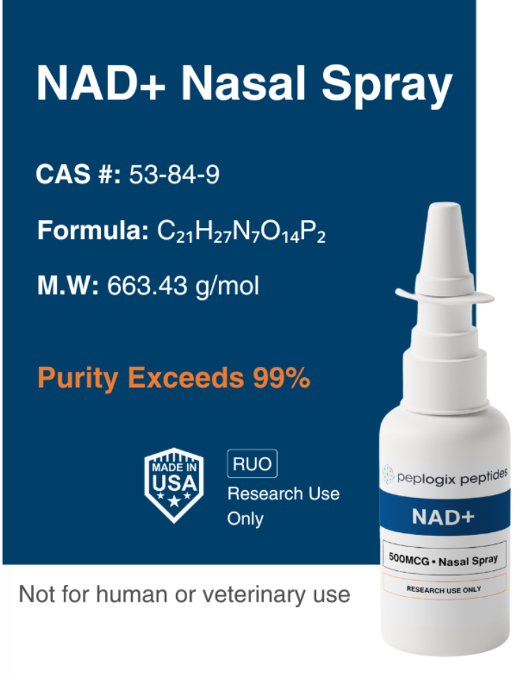 NAD+ Nasal Spray – 4500mg