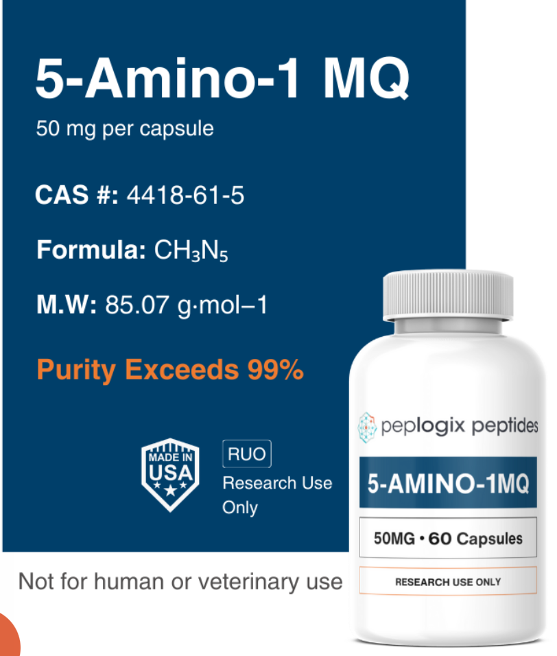 5-Amino-1 MQ Capsules – 50mg