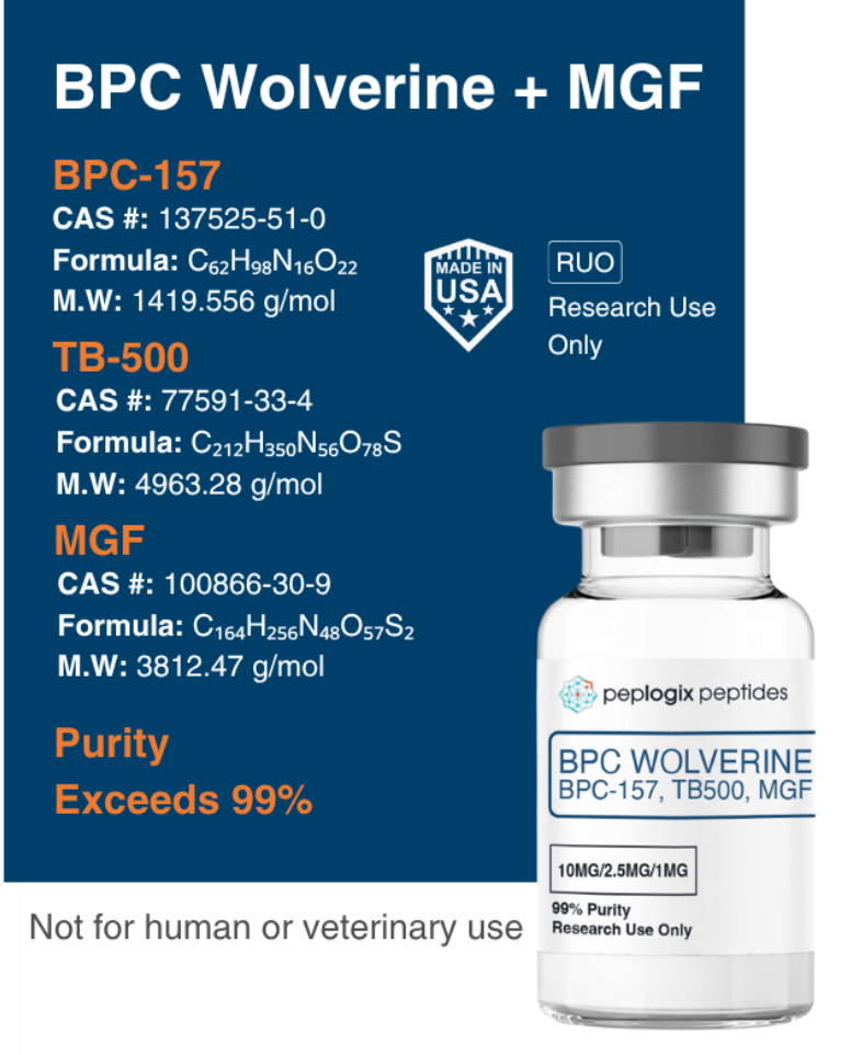BPC Wolverine + MGF – 13.5mg