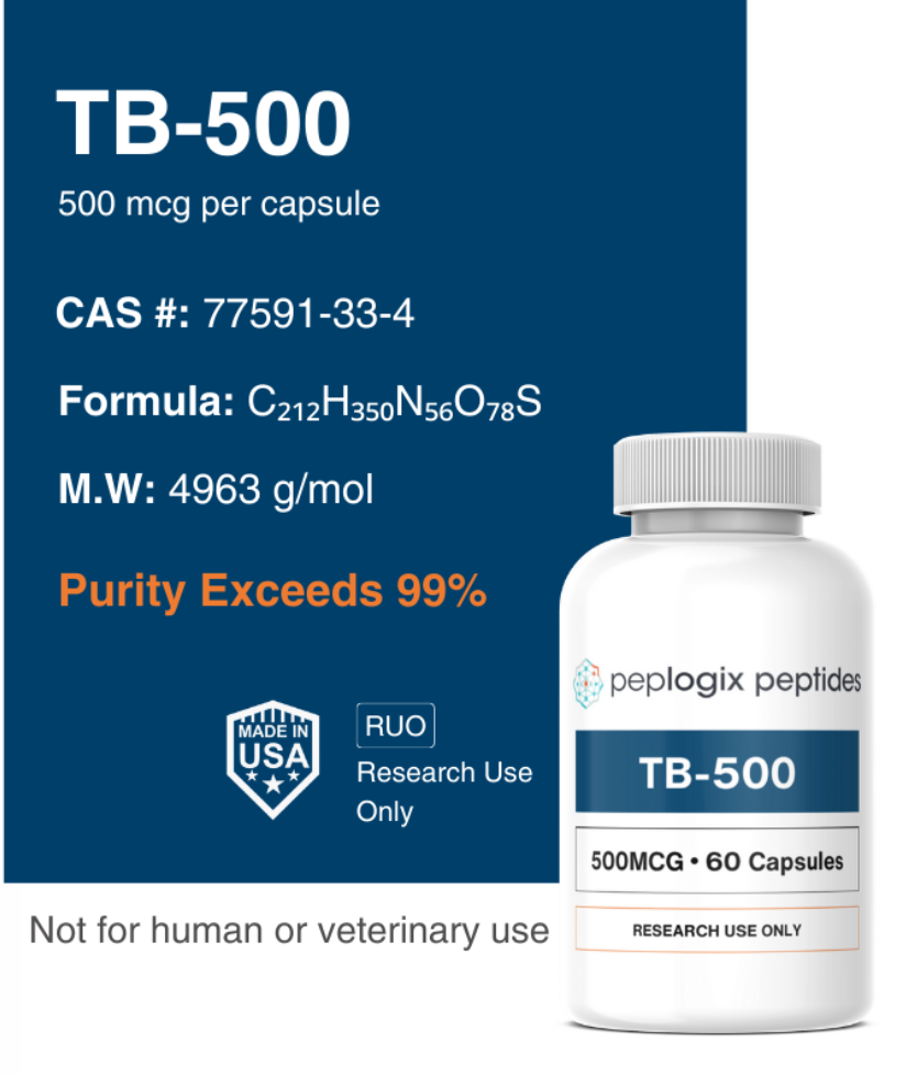 TB-500 Capsules – 500mcg