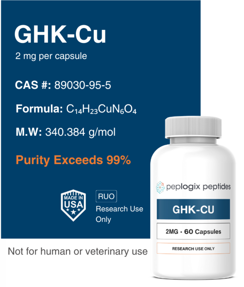 GHK-Cu Capsules – 2mg