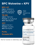 BPC Wolverine + KPV – 10mg / 10mg / 10mg